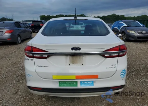 2018 Ford Fusion Se Hybrid from USA, damaged, VIN 3FA6P0LUXJR178462